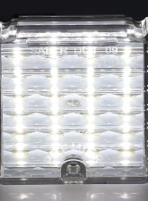 AMD 24 White LED Clear Back-Up Lamp Lens Chevrolet Chevy II | Nova 1966-1967                                     - X955-3066-D - Image 2