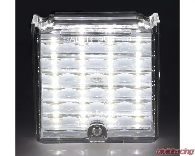 AMD 24 White LED Clear Back-Up Lamp Lens Chevrolet Chevy II | Nova 1966-1967 - X955-3066-D