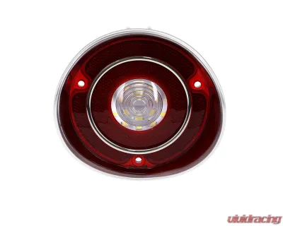 AMD LH 21 White LED Back-Up Lamp w/ Stainless Bezel Chevrolet Chevelle 1971 - X955-3471-DL