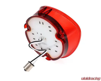 AMD LH 34 White LED Back-Up Lamp w/ Stainless Bezel Chevrolet Chevelle 1972 - X955-3472-DL