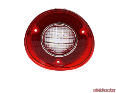 AMD LH 34 White LED Back-Up Lamp w/ Stainless Bezel Chevrolet Chevelle 1972 - X955-3472-DL