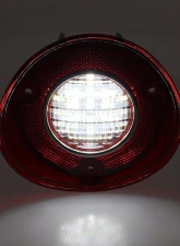 AMD RH 34 White LED Back-Up Lamp w/ Stainless Bezel Chevrolet Chevelle 1972                                     - X955-3472-DR - Image 2