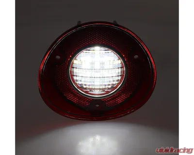 AMD RH 34 White LED Back-Up Lamp w/ Stainless Bezel Chevrolet Chevelle 1972 - X955-3472-DR