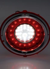 AMD LH 12 White LED & 18 Red LED Back-Up Lamp Chevrolet Camaro 1970-1973                                     - X955-3570-1DL - Image 2