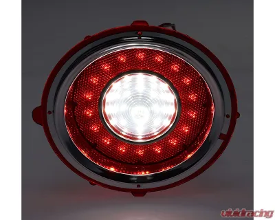 AMD RH 12 White LED & 18 Red LED Back-Up Lamp Chevrolet Camaro 1970-1973 - X955-3570-1DR