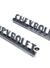 AMD Pair "Chevrolet" Hood Side Emblems Chevrolet Pickup | Suburban 1949-1952                                     - X999-4049-31P - Image 2