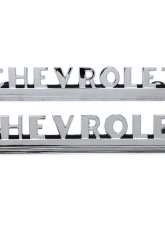 AMD Pair "Chevrolet" Hood Side Emblems Chevrolet Pickup | Suburban 1949-1952                                     - X999-4049-31P - Image 3