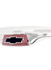 AMD Blue Bowtie Hood Front Emblems Chevrolet Pickup Truck | Suburban 1954-1955                                     - X999-4054-31 - Image 2