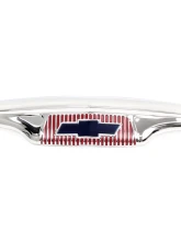 AMD Blue Bowtie Hood Front Emblems Chevrolet Pickup Truck | Suburban 1954-1955                                     - X999-4054-31 - Image 4