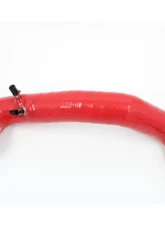 VTT Single Piece Silicone Charge Pipe Non-BOV Red Toyota Supra A90 2020-2024                                     - VTT-A90-CP-RED - Image 5