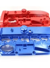 VTT B58 Gen 1 Billet CNC Valve Cover - Blue                                     - VTT-B58-BILLET-VALVECOVER-BLUE - Image 2