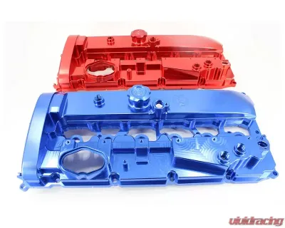 VTT B58 Gen 1 Billet CNC Valve Cover - Blue - VTT-B58-BILLET-VALVECOVER-BLUE