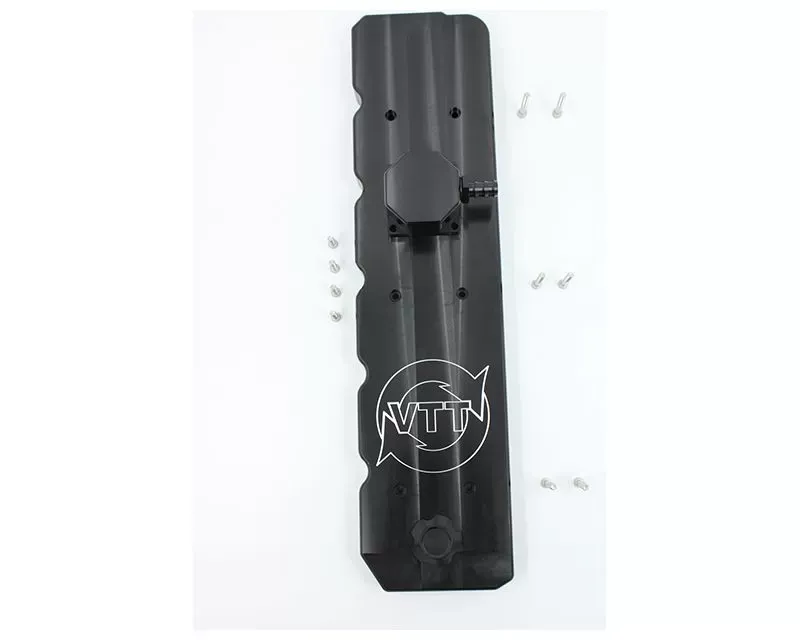 VTT Billet CNC Valve Cover Black Cummins 6.7L 2007-2020 - VTT-6.7L-BILLET-VALVECOVER-BLK