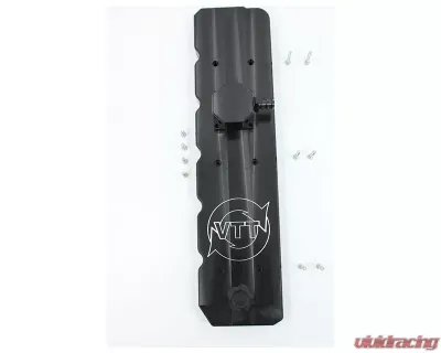 VTT Billet CNC Valve Cover Black Cummins 6.7L 2007-2020 - VTT-6.7L-BILLET-VALVECOVER-BLK