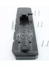 VTT Billet CNC Valve Cover Black Cummins 6.7L 2007-2020                                     - VTT-6.7L-BILLET-VALVECOVER-BLK - Image 3