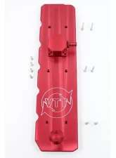 VTT Billet CNC Valve Cover Red Cummins 6.7L 2007-2020                                     - VTT-6.7L-BILLET-VALVECOVER-RED - Image 3