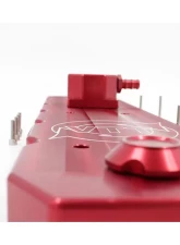 VTT Billet CNC Valve Cover Red Cummins 6.7L 2007-2020                                     - VTT-6.7L-BILLET-VALVECOVER-RED - Image 3