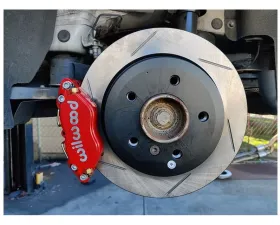 VTT F3X Ultimate Rear Drag Brake Conversion Kit Dyna Pro Slotted Black