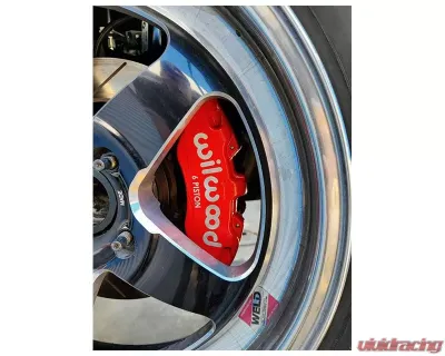 VTT 6 Piston Caliper Upgrade Silver Toyota Supra Mk5 2020-2024 - VTT-CALIPER-UPGRADE-3-SLVR