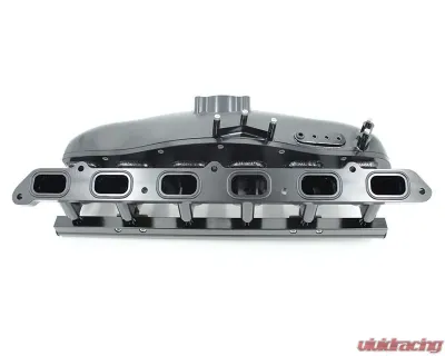 VTT N54 Billet Center Feed Intake Manifold Black - VTT-CENTERFEED-BLK