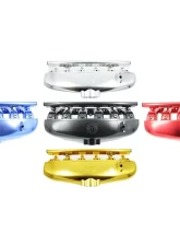VTT N54 Billet Center Feed Intake Manifold Clear                                     - VTT-CENTERFEED-RAW - Image 6