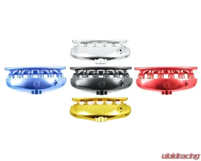 VTT N54 Billet Center Feed Intake Manifold Clear - VTT-CENTERFEED-RAW