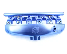 VTT N54 Billet Center Feed Intake Manifold Blue