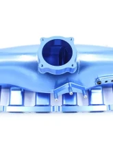 VTT N54 Billet Center Feed Intake Manifold Blue                                     - VTT-CENTERFEED-BLUE - Image 4
