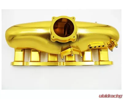 VTT N54 Billet Center Feed Intake Manifold Gold - VTT-CENTERFEED-GOLD