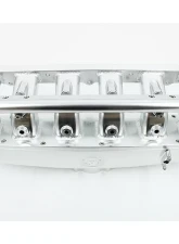 VTT N54 Billet Center Feed Intake Manifold Clear                                     - VTT-CENTERFEED-RAW - Image 3
