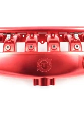 VTT N54 Billet Center Feed Intake Manifold Red                                     - VTT-CENTERFEED-RED - Image 6