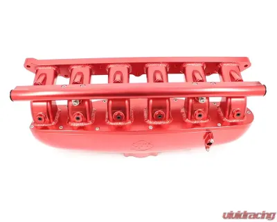 VTT N54 Billet Center Feed Intake Manifold Red - VTT-CENTERFEED-RED