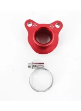 VTT Billet Replacement Cylinder Head Outlet Adapter - Red                                     - VTT-COOLANT-ADAPTER-RED - Image 2