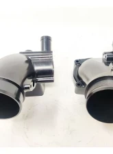 VTT DAZA Billet Throttle Body Elbow Red Audi RS3 2017-2018                                     - VTT-DAZA-ELBOW-3 - Image 2
