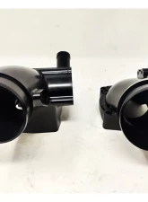 VTT DAZA Billet Throttle Body Elbow Red Audi RS3 2017-2018                                     - VTT-DAZA-ELBOW-3 - Image 2