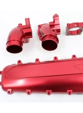 VTT DAZA Billet Intake Manifold Plenum Upgrade Only Red                                     - VTT-DAZA-MANIOLD-7 - Image 10