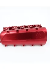VTT DAZA Billet Intake Manifold Plenum Upgrade Only Red                                     - VTT-DAZA-MANIOLD-7 - Image 4