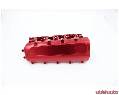 VTT DAZA Billet Intake Manifold Plenum Upgrade Only Red - VTT-DAZA-MANIOLD-7