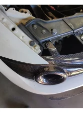 VTT 4" Carbon Fiber Headlight Duct BMW E90 328xi | 330i | 335i | 335xi 2005-2008                                     - VTT-E90-DUCT-4 - Image 3