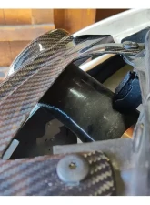 VTT 4" Carbon Fiber Headlight Duct BMW E90 328xi | 330i | 335i | 335xi 2005-2008                                     - VTT-E90-DUCT-4 - Image 4