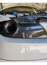 VTT 4" Carbon Fiber Headlight Duct BMW E90 328xi | 330i | 335i | 335xi 2005-2008                                     - VTT-E90-DUCT-4 - Image 5