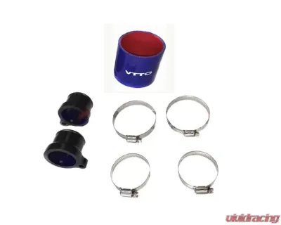 VTT Silicone Upgraded Intercooler Outlet Hose Blue BMW M3 | M4 2015-2020 - VTT-EBM-SIL-1-HoseBlu