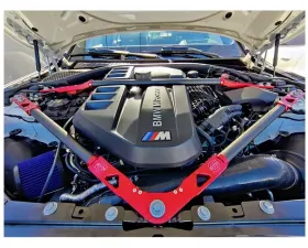 VTT Carbon Fiber Strut Braces Red BMW M3 | M4 2021-2024