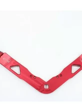 VTT Carbon Fiber Strut Braces Red BMW M3 | M4 2021-2024                                     - VTT-G8X-CAR-STRUT-RED-1 - Image 3