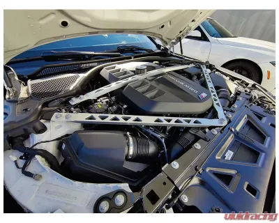 VTT G80/82 CNC Billet Aluminum Strut Braces Clear - VTT-G8X-STRUT-CLEAR
