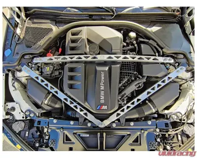 VTT G80/82 CNC Billet Aluminum Strut Braces Clear - VTT-G8X-STRUT-CLEAR