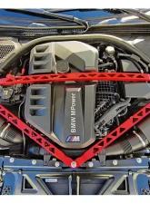 VTT G80/82 CNC Billet Aluminum Strut Braces Red                                     - VTT-G8X-STRUT-RED - Image 5