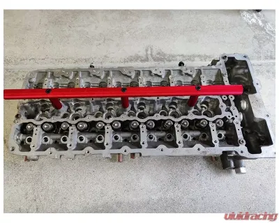 VTT Billet Head Handler Cylinder Head Lifting Tool Red Long BMW 1 Series M | 135i | 335i | 335is | 340i | 435i | 440i | 535i | 640i | 740i | ActiveHybrid 3 | ActiveHybrid 5 | Alpina B3 Bi-Turbo | M135i | M140i | M2 | M235i | M240i | M3 | M4 | X1 | X3 | X4 - VTT-HH-RED-LONG