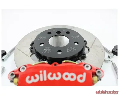 VTT Ultimate Front Drag Brake Kit HD Version 6 Piston Red Volkswagen Golf | GTI 2014-2019 - VTT-MQB-BRAKE-1-RED-2-1