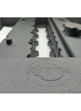 VTT Modular Cast Aluminum CNC Valve Cover Wrinkle Red                                     - VTT-N54-CAST-VC-1-Red - Image 5